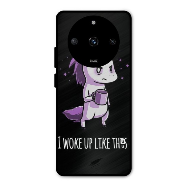 Unicorn Morning Metal Back Case for Realme Narzo 60 5G