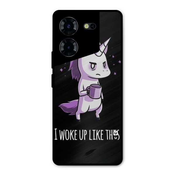 Unicorn Morning Metal Back Case for Tecno Pova 5 Pro 5G