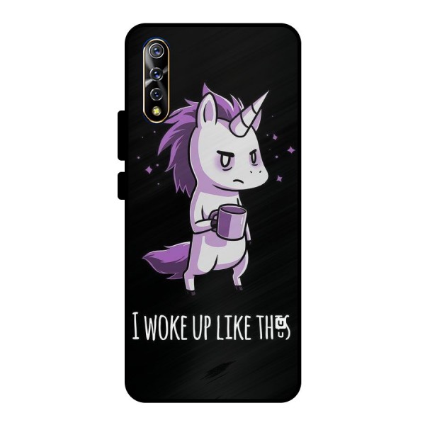 Unicorn Morning Metal Back Case for Vivo S1