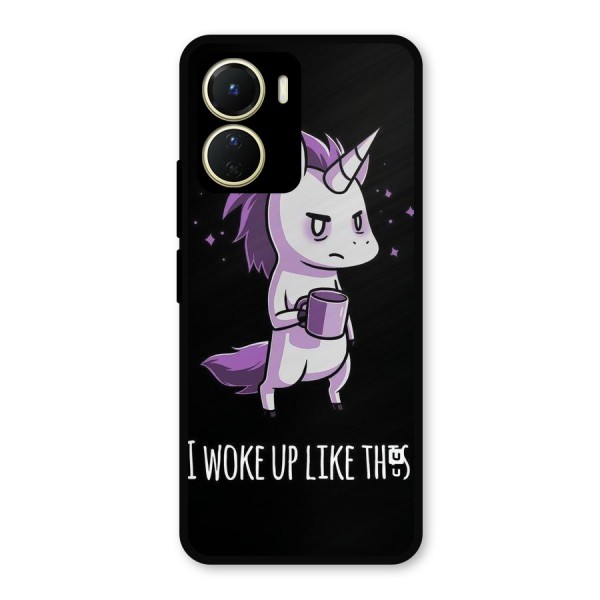 Unicorn Morning Metal Back Case for Vivo T2x