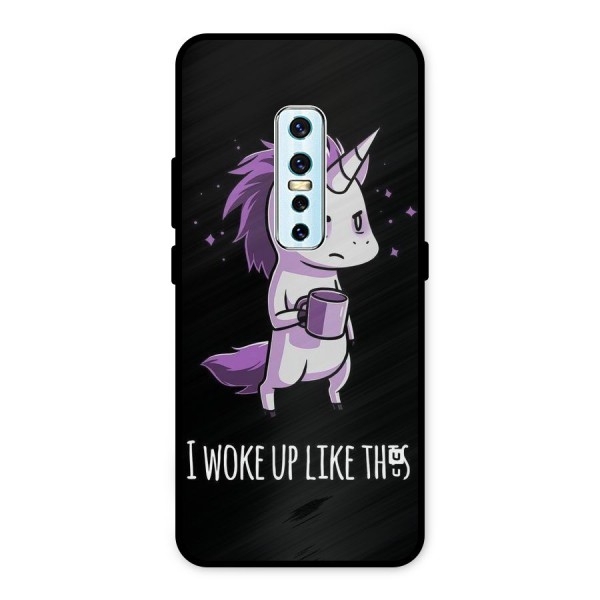 Unicorn Morning Metal Back Case for Vivo V17 Pro