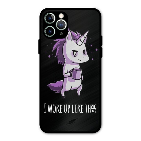 Unicorn Morning Metal Back Case for iPhone 11 Pro Max
