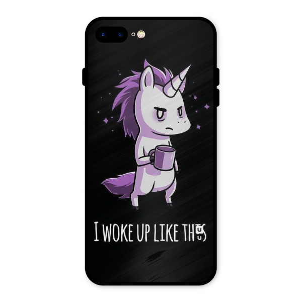 Unicorn Morning Metal Back Case for iPhone 7 Plus
