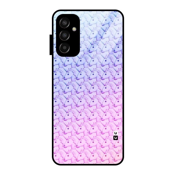 Unicorn Shade Glass Back Case for Galaxy F13