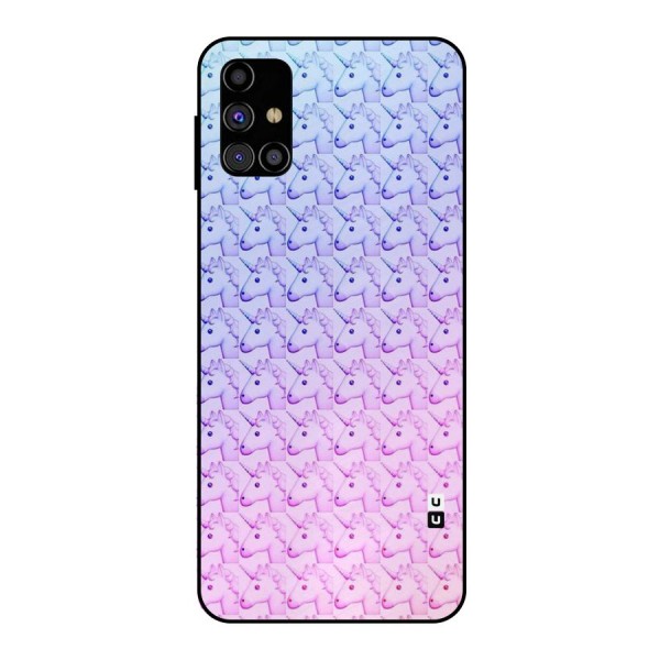 Unicorn Shade Metal Back Case for Galaxy M31s