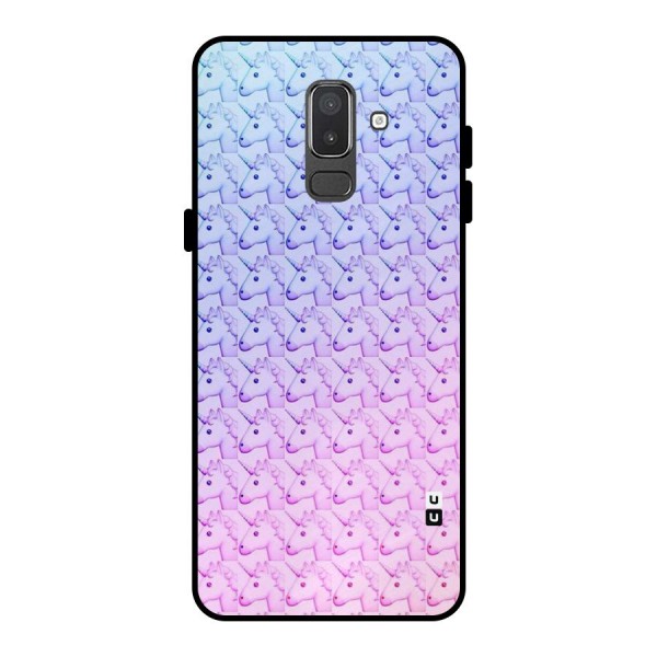 Unicorn Shade Metal Back Case for Galaxy On8 (2018)