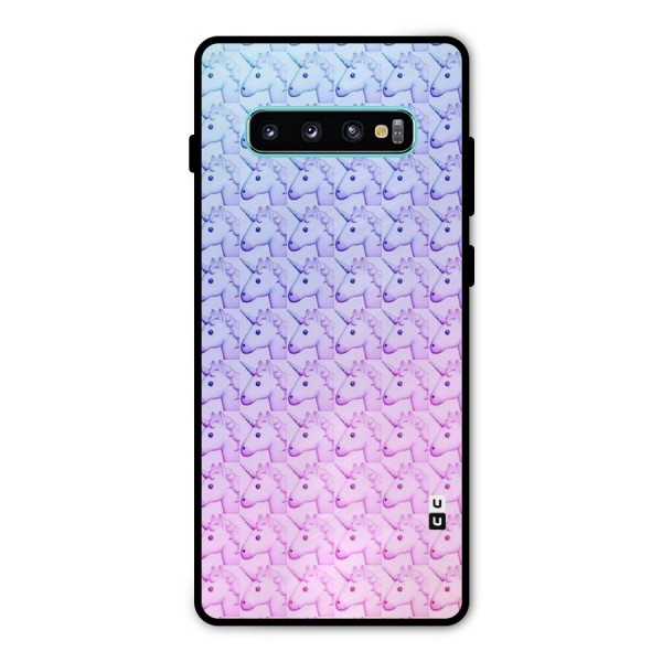 Unicorn Shade Metal Back Case for Galaxy S10 Plus