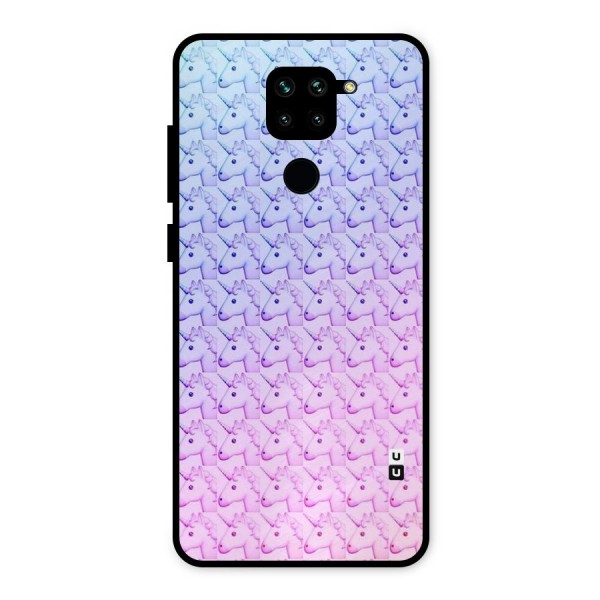 Unicorn Shade Metal Back Case for Redmi Note 9
