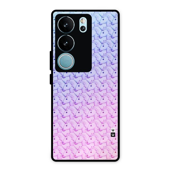 Unicorn Shade Metal Back Case for Vivo V29