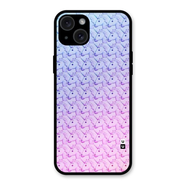 Unicorn Shade Metal Back Case for iPhone 15 Plus