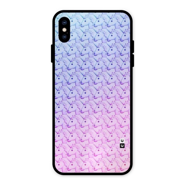 Unicorn Shade Metal Back Case for iPhone XS Max