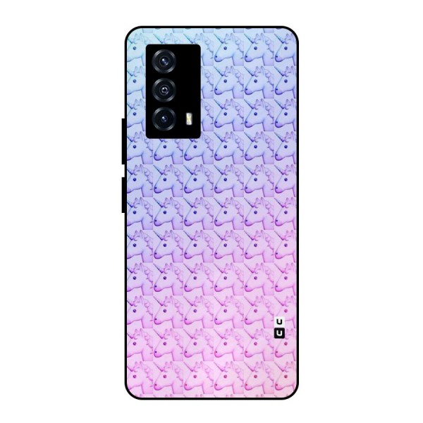 Unicorn Shade Metal Back Case for iQOO Z5