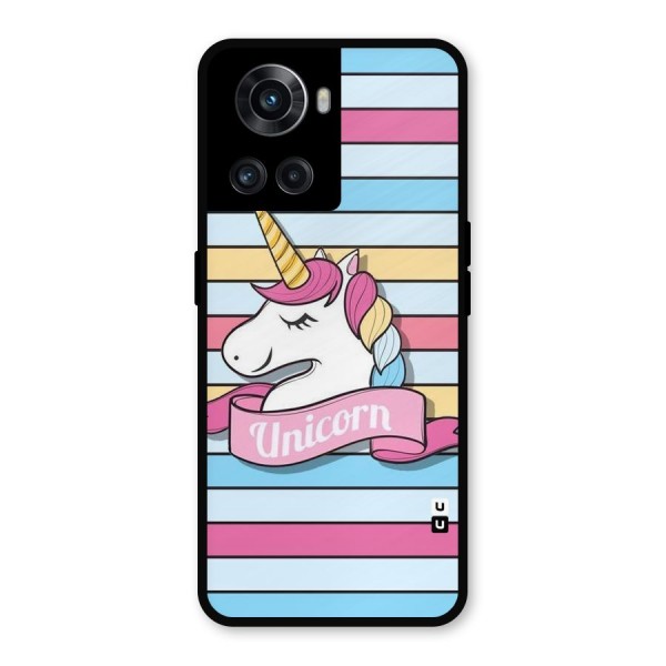 Unicorn Stripes Metal Back Case for OnePlus 10R