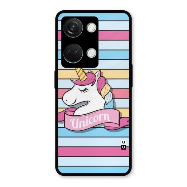 Unicorn Stripes Metal Back Case for OnePlus Nord 3