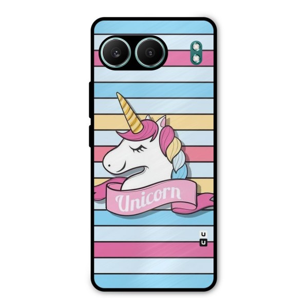 Unicorn Stripes Metal Back Case for OnePlus Nord 4