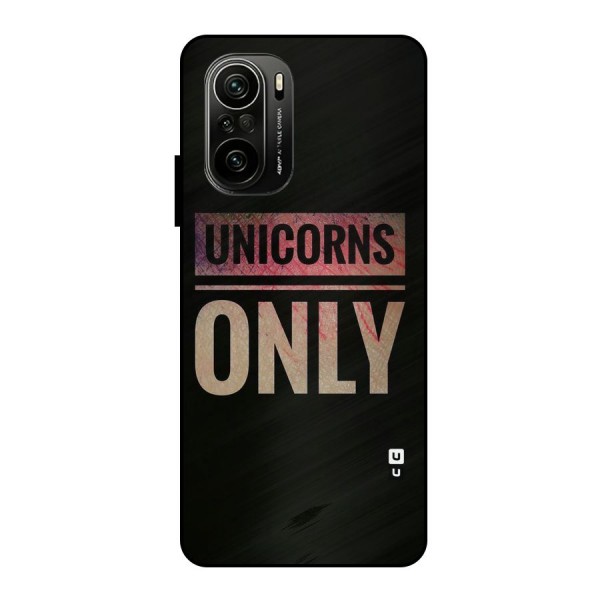 Unicorns Only Metal Back Case for Mi 11x