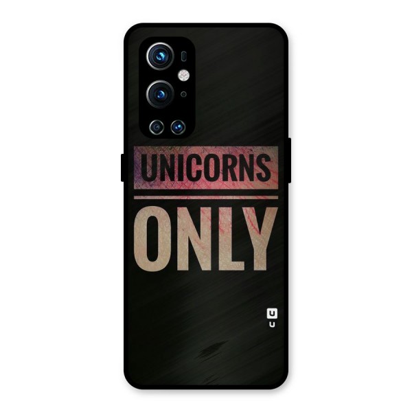 Unicorns Only Metal Back Case for OnePlus 9 Pro