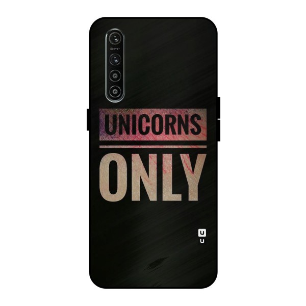 Unicorns Only Metal Back Case for Realme XT