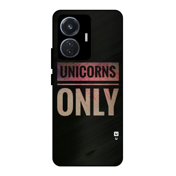 Unicorns Only Metal Back Case for Vivo T1 44W