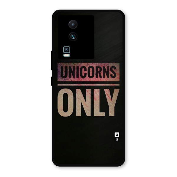 Unicorns Only Metal Back Case for iQOO Neo 7 Pro