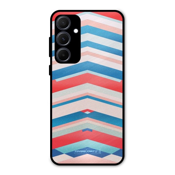 Unique Vibrant Colours Metal Back Case for Galaxy A35