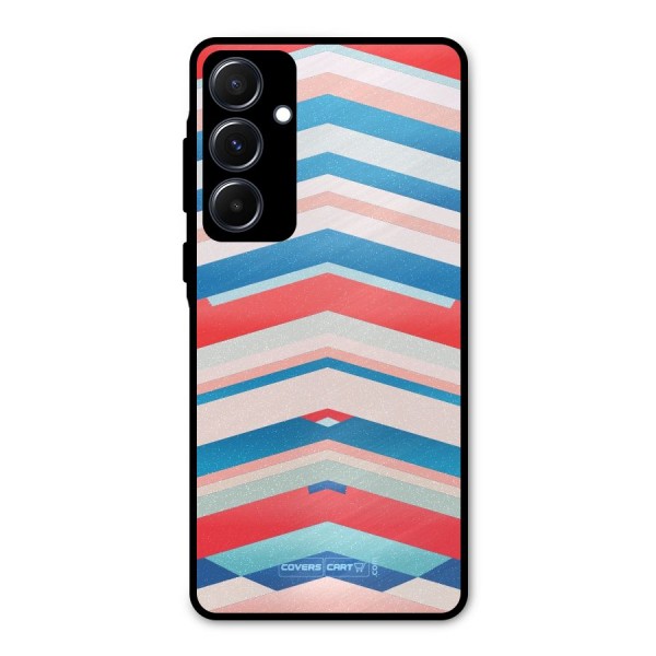 Unique Vibrant Colours Metal Back Case for Galaxy A55