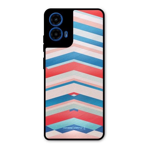 Unique Vibrant Colours Metal Back Case for Moto G45