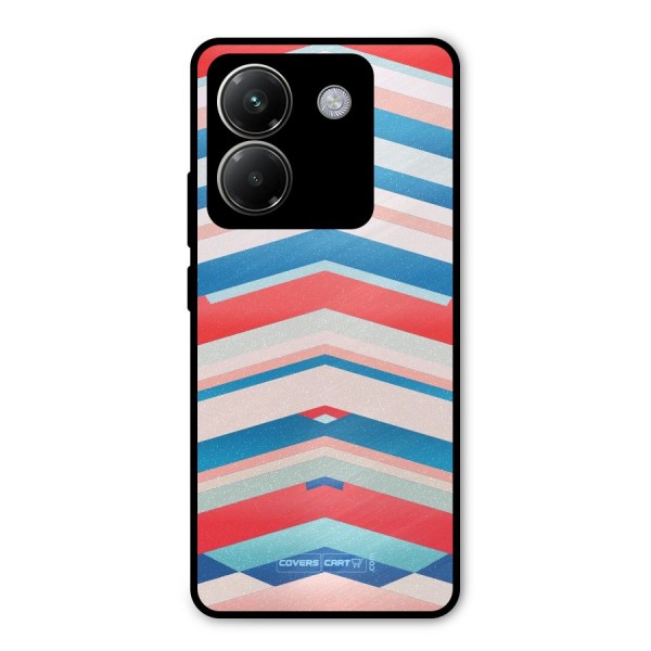 Unique Vibrant Colours Metal Back Case for Poco M7 Pro 5G