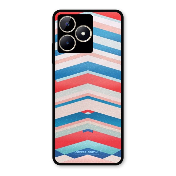 Unique Vibrant Colours Metal Back Case for Realme C53