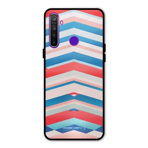 Unique Vibrant Colours Metal Back Case for Realme Narzo 10