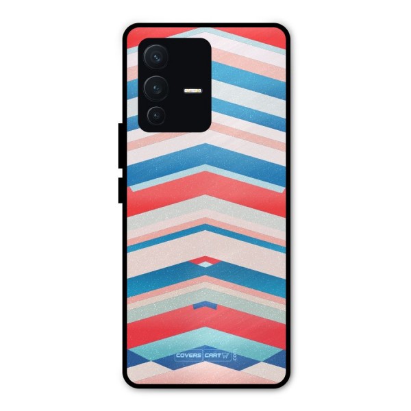 Unique Vibrant Colours Metal Back Case for Vivo V23 Pro