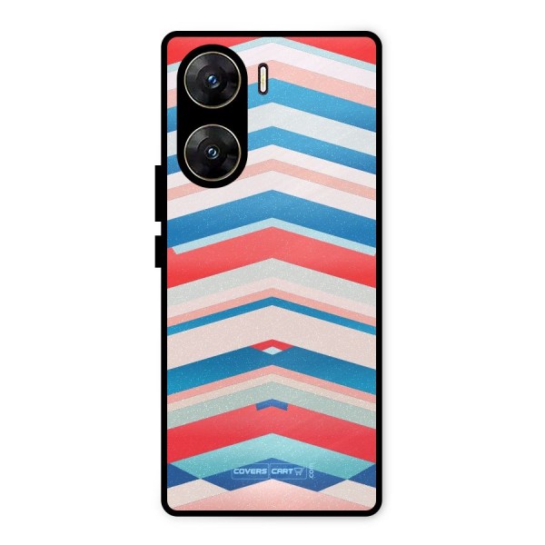 Unique Vibrant Colours Metal Back Case for Vivo V29e