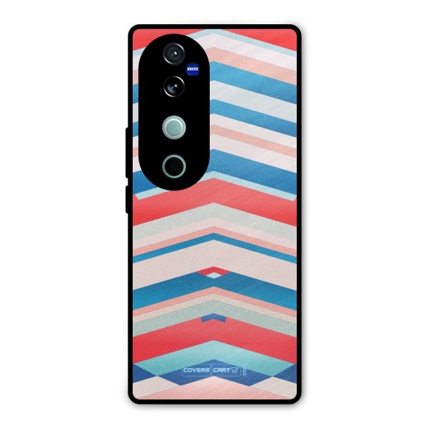 Unique Vibrant Colours Metal Back Case for Vivo V40 Pro
