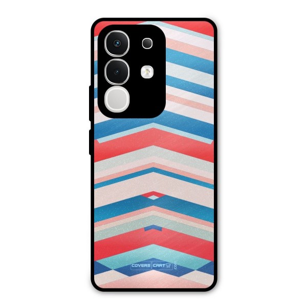 Unique Vibrant Colours Metal Back Case for iQOO Z10x