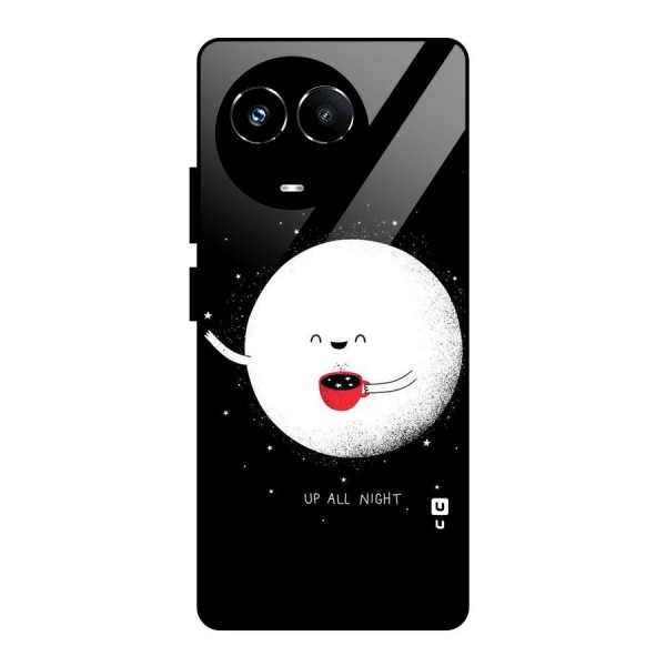 Up All Night Glass Back Case for Realme 11X