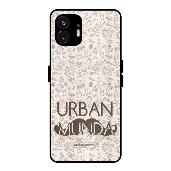Urban Munda Metal Back Case for Nothing Phone 2