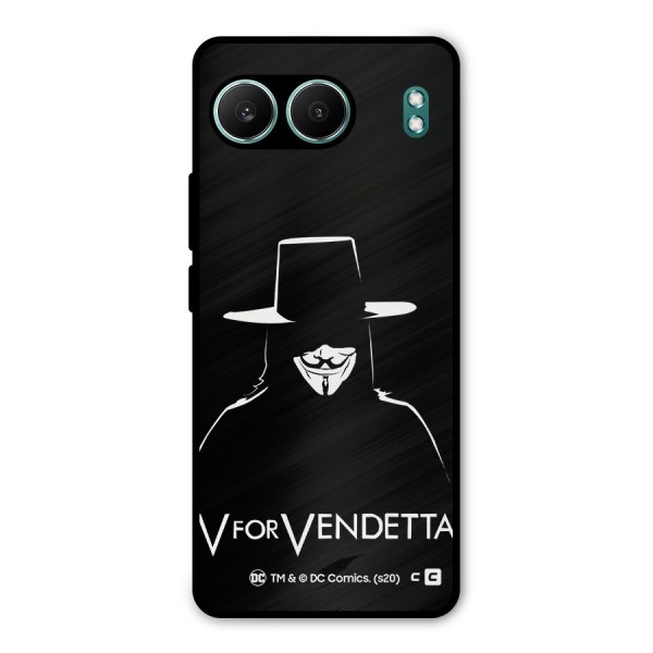 V for Vendetta Minimal Metal Back Case for OnePlus Nord 4