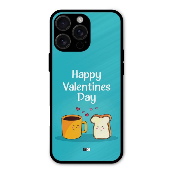 Valentine Proposal Metal Back Case for iPhone 16 Pro Max