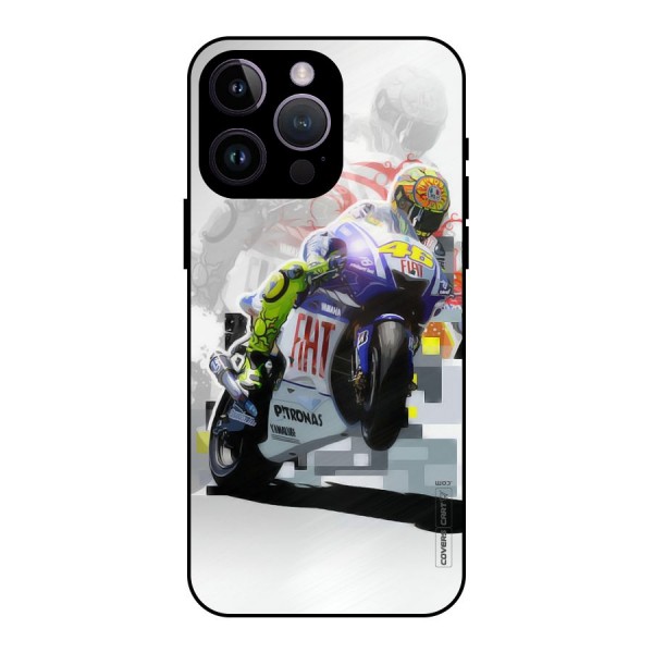 Valentino Rossi Metal Back Case for iPhone 14 Pro Max