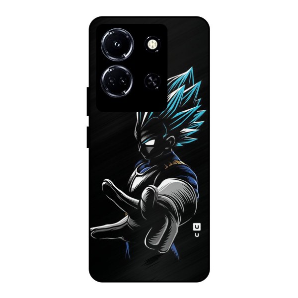 Vegeta Super Saiyan Metal Back Case for Infinix Note 30 5G