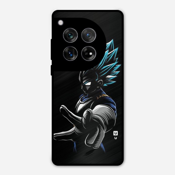 Vegeta Super Saiyan Metal Back Case for OnePlus 12