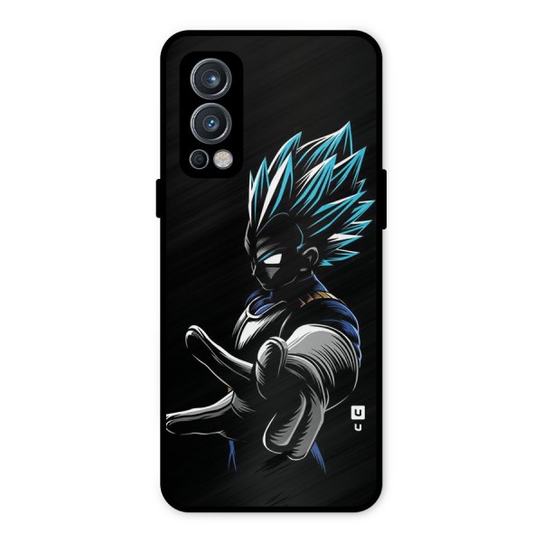 Vegeta Super Saiyan Metal Back Case for OnePlus Nord 2 5G