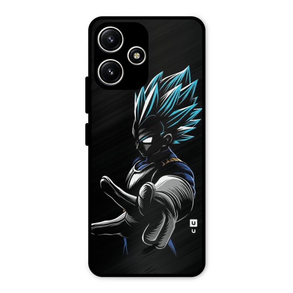 Vegeta Super Saiyan Metal Back Case for Redmi 12 5G