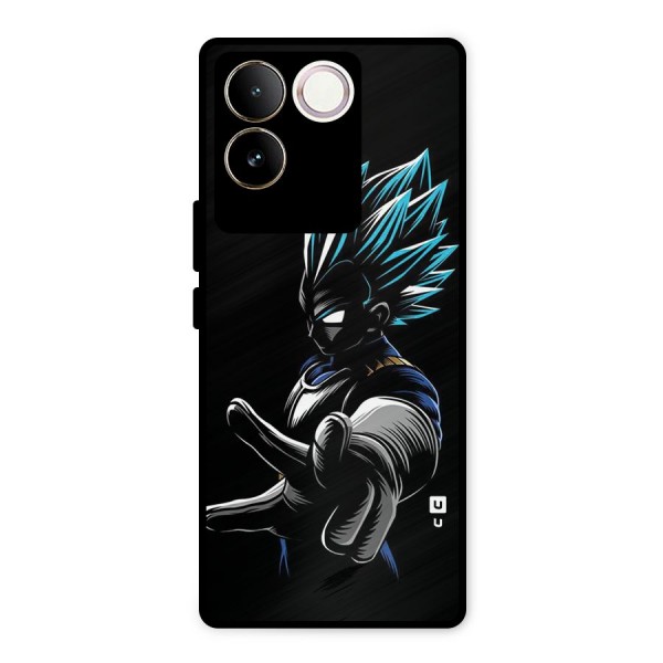 Vegeta Super Saiyan Metal Back Case for iQOO Z7 Pro