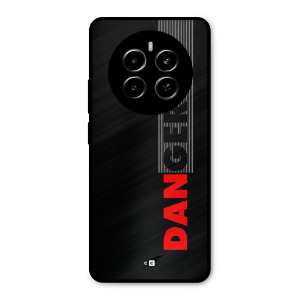Vertical Danger Metal Back Case for Realme P1