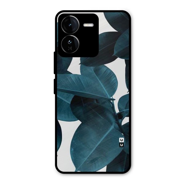 Very Aesthetic Leafs Metal Back Case for iQOO Z9