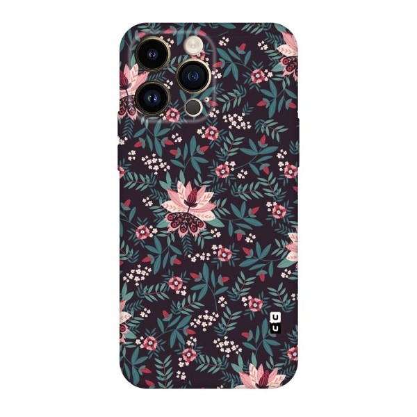Very Leafy Pattern Original Polycarbonate Back Case for iPhone 14 Pro Max