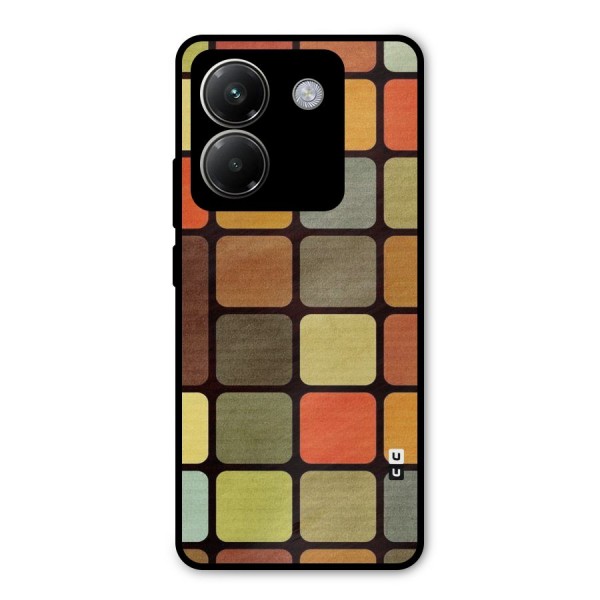 Vintage Boxes Metal Back Case for Poco M7 Pro 5G