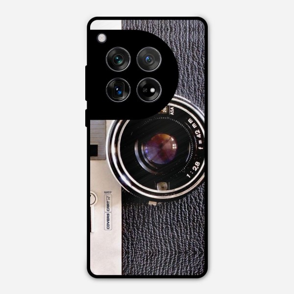 Vintage Camera Metal Back Case for OnePlus 12