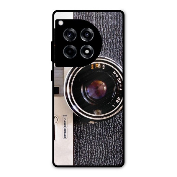 Vintage Camera Metal Back Case for OnePlus 12R